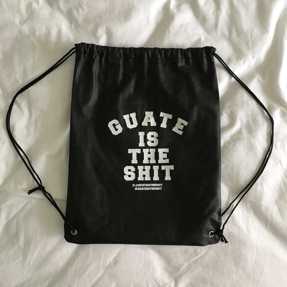 Drawstring bag. Only available in Guatemala!